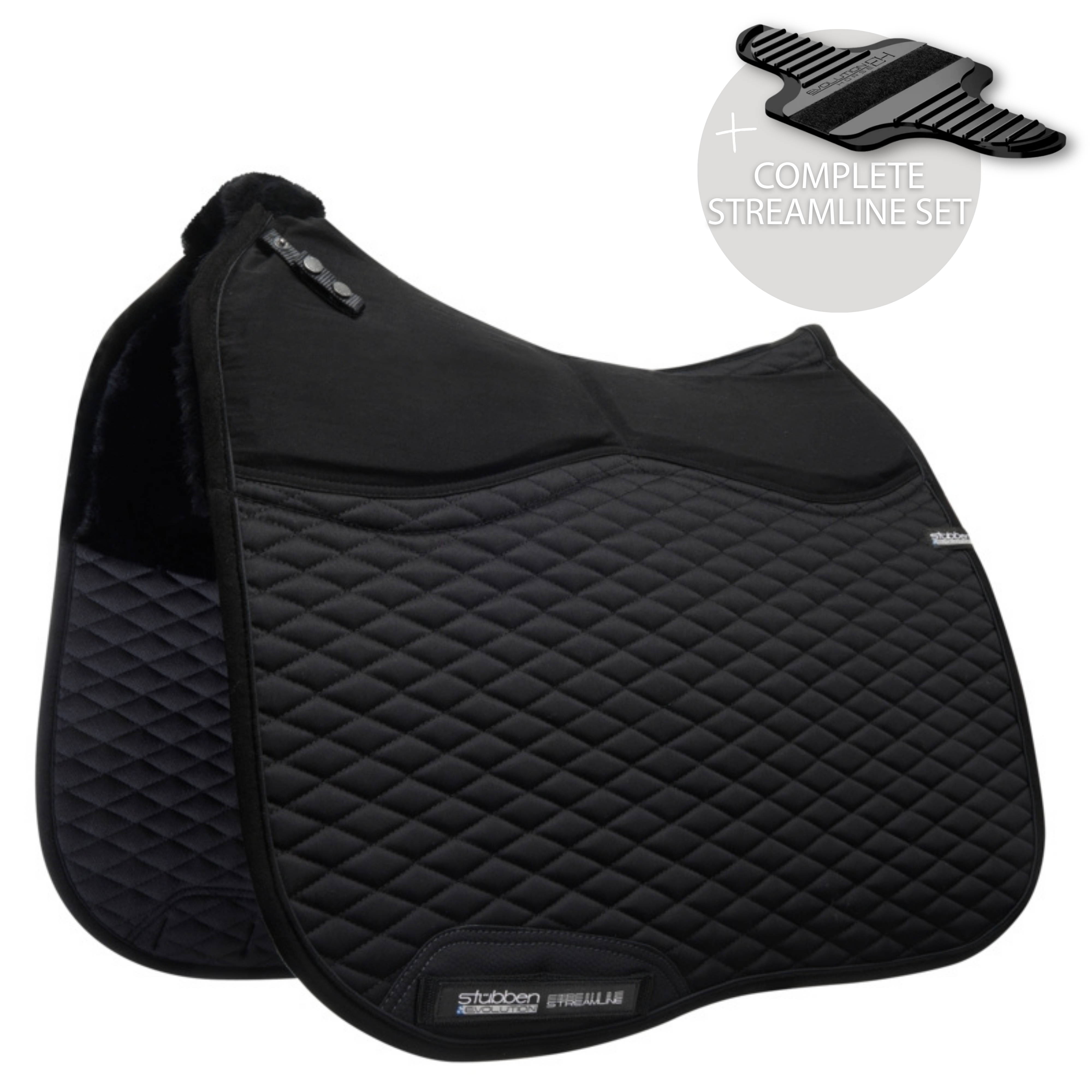 Streamline Adjuster Lambswool Dressage Pad
