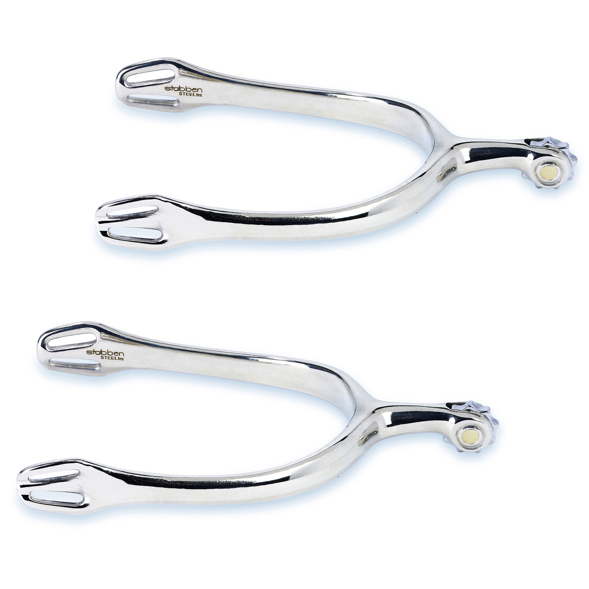 1171 Dynamic Dressage Spurs with coarse toothed rowel