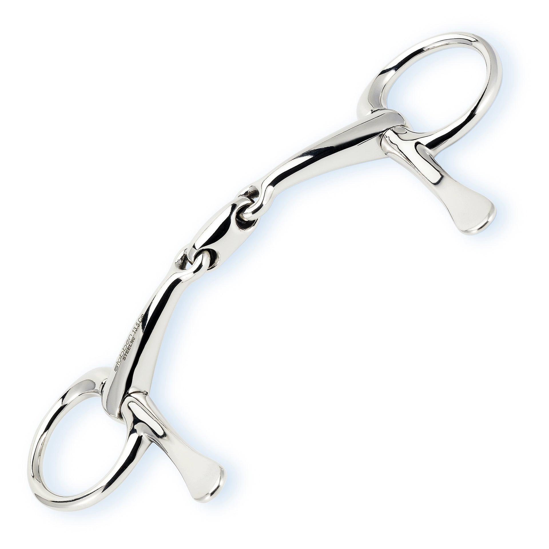 2231 Easy Control Half-Cheek Bit double broken