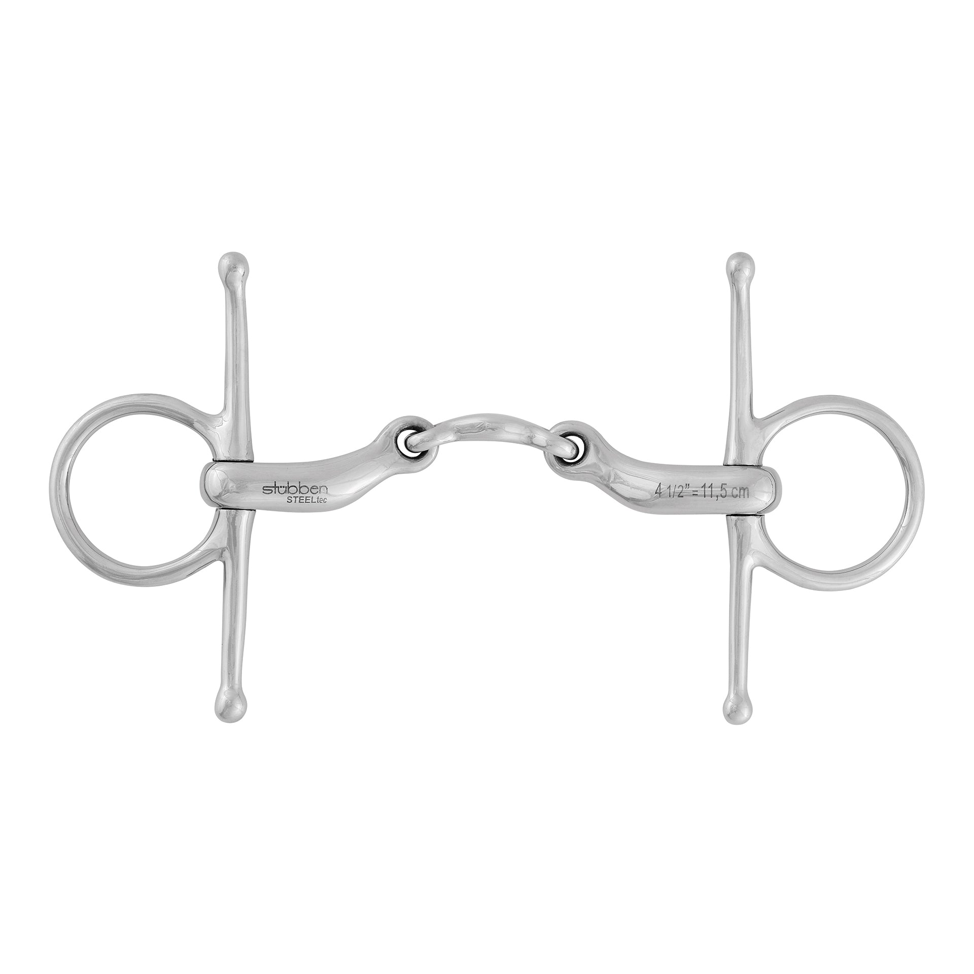 2279 Anatomic Pony Full Cheek Snaffle double broken
