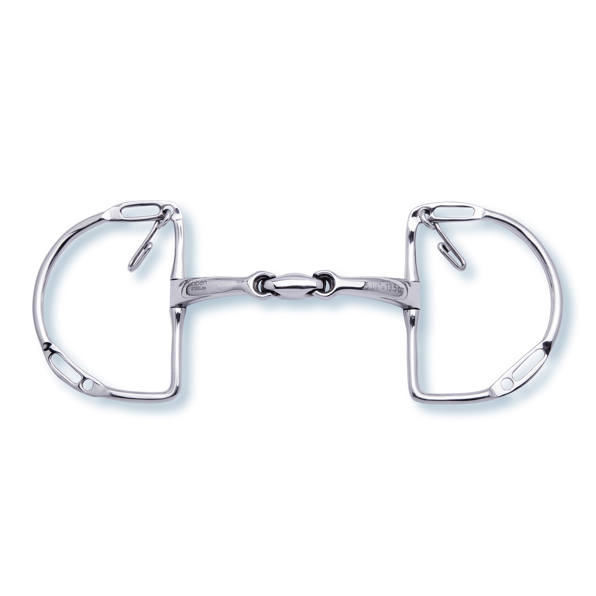 2255 German D-Ring Bit double broken