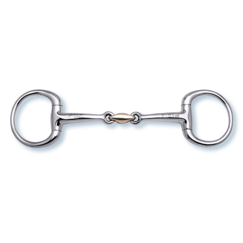 2234 Egg Butt Bit / Bradoon double broken