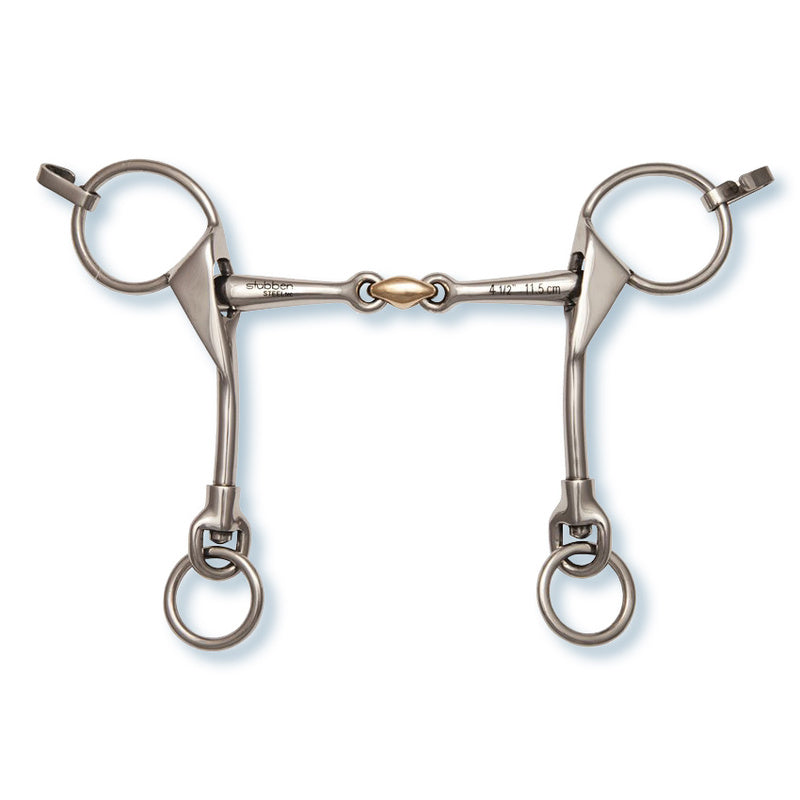 2498 Icelandic Weymouth Bit HERNING double broken