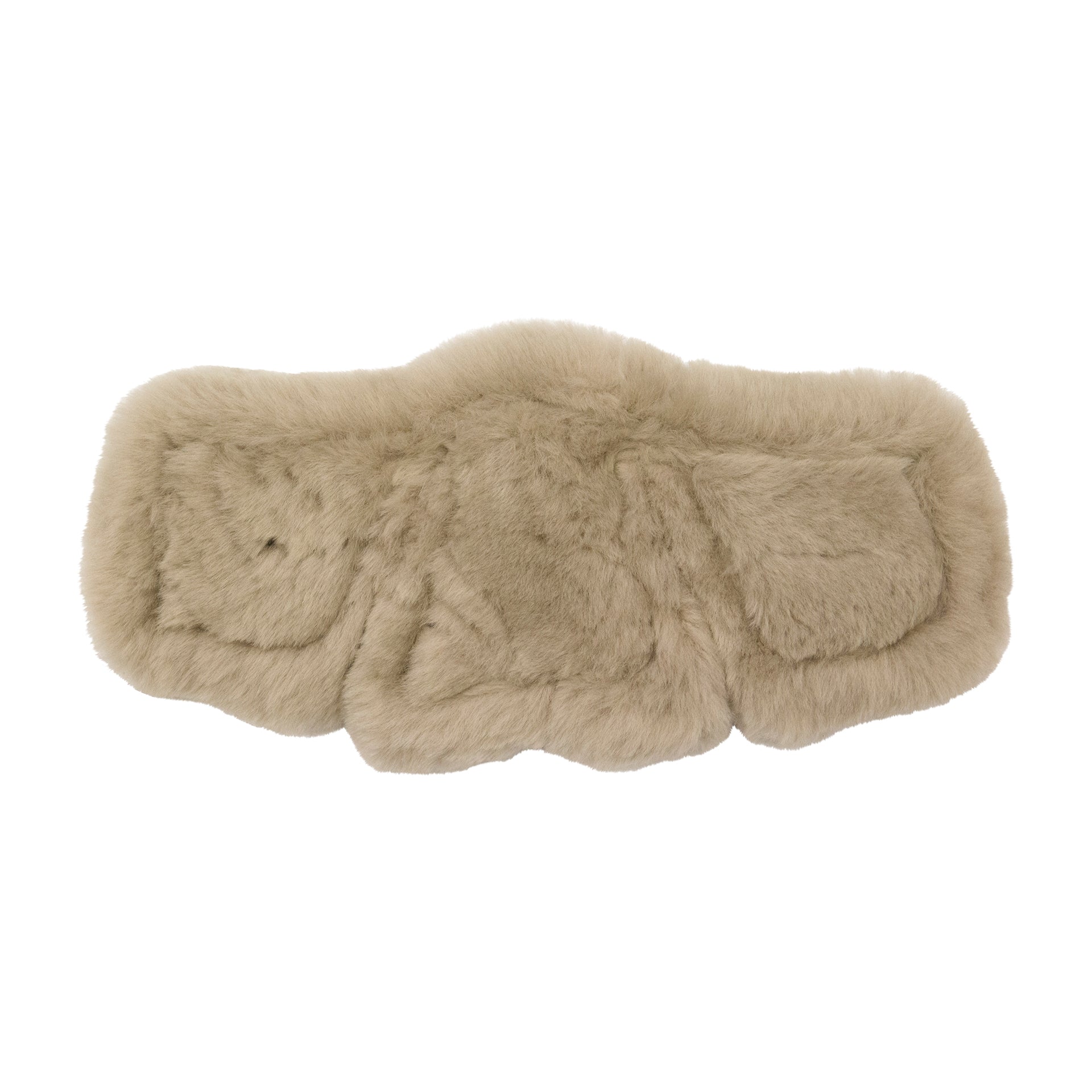 Equi-Soft® girth pad Lambskin beige-brown