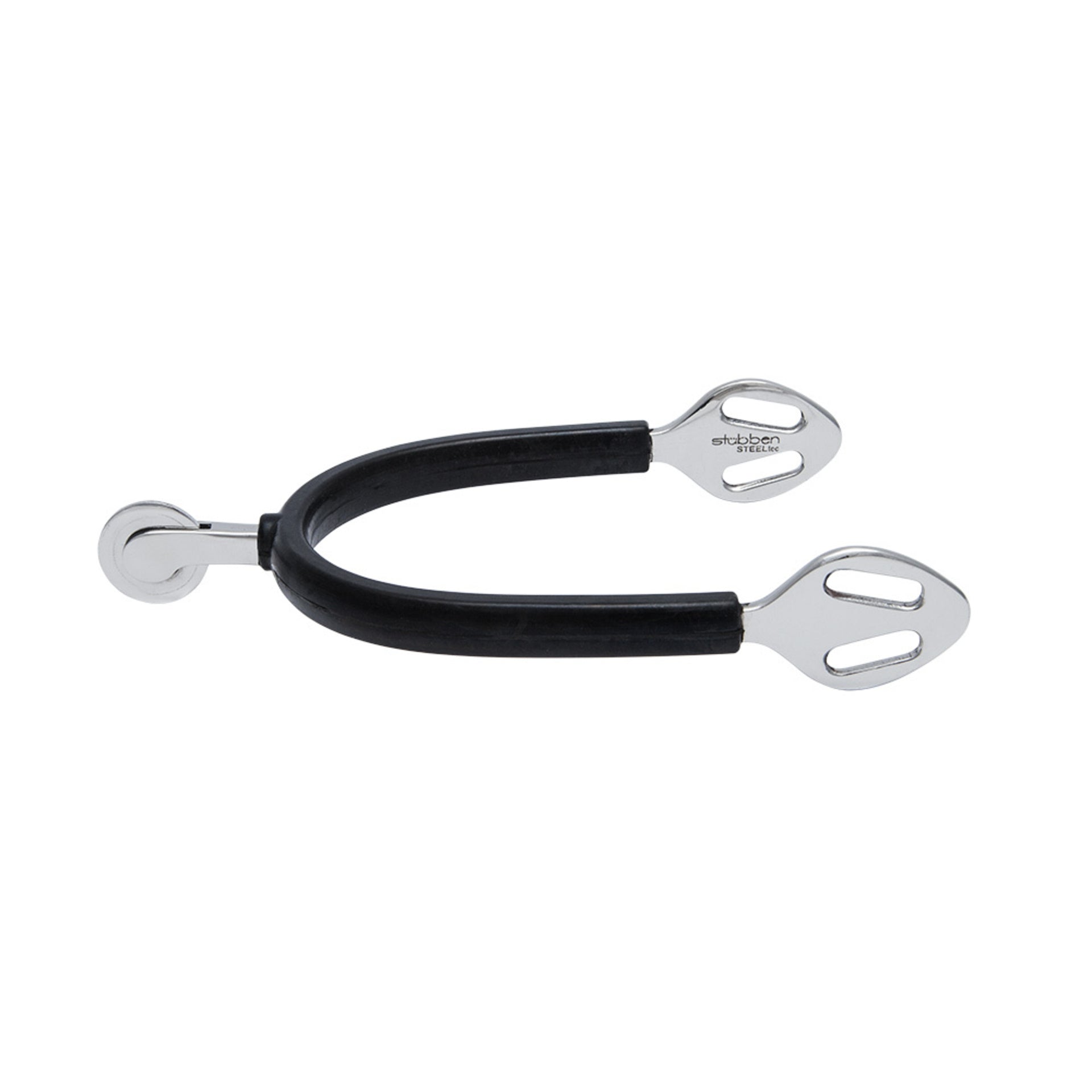 1148 Fine Line Spurs, Stainless Steel with Rubber Coating