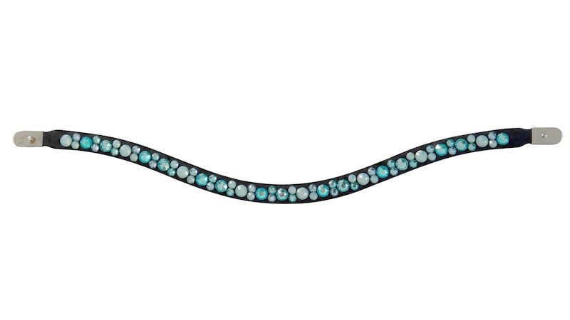 Bling for browband Magic Tack long curved, mixed