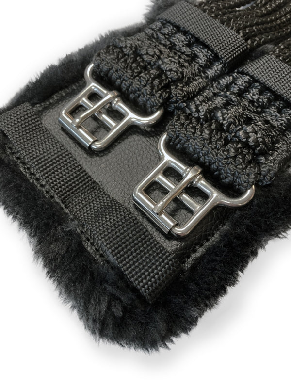 Cord Girth with padded stainless steel buckles