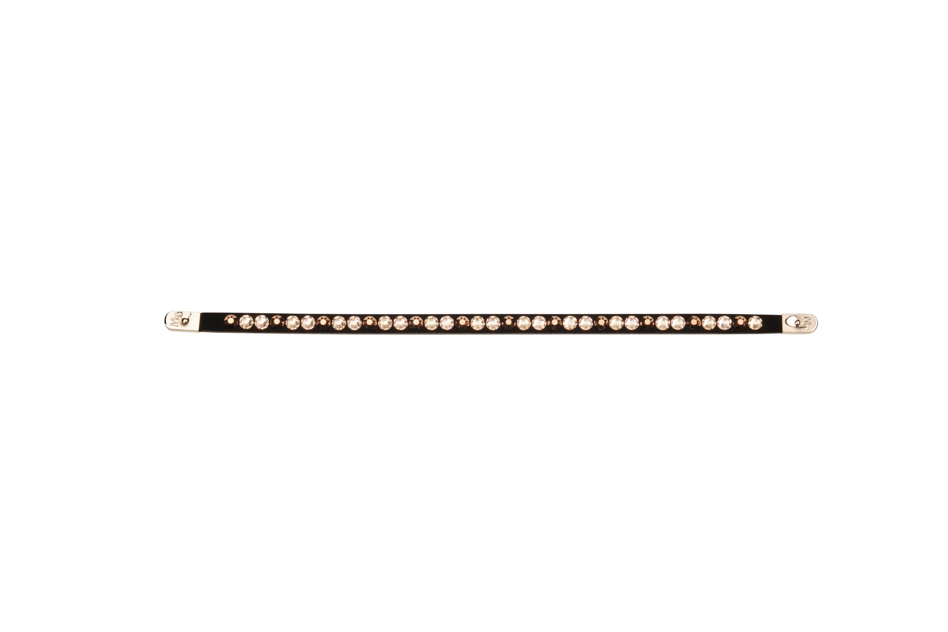 Bling for browband Magic Tack long straight, one row