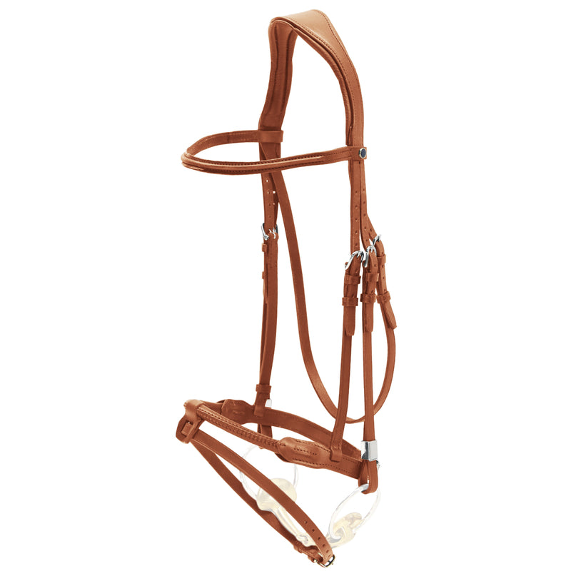 Snaffle Bridle Pro-Jump with Slide&Lock