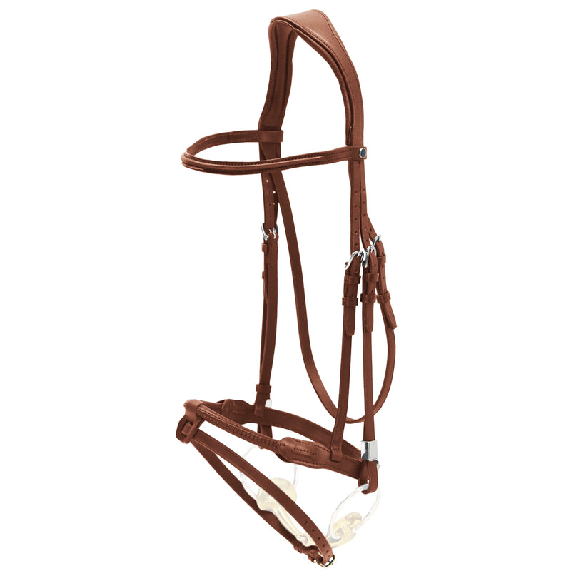 Snaffle Bridle Pro-Jump with Slide&Lock