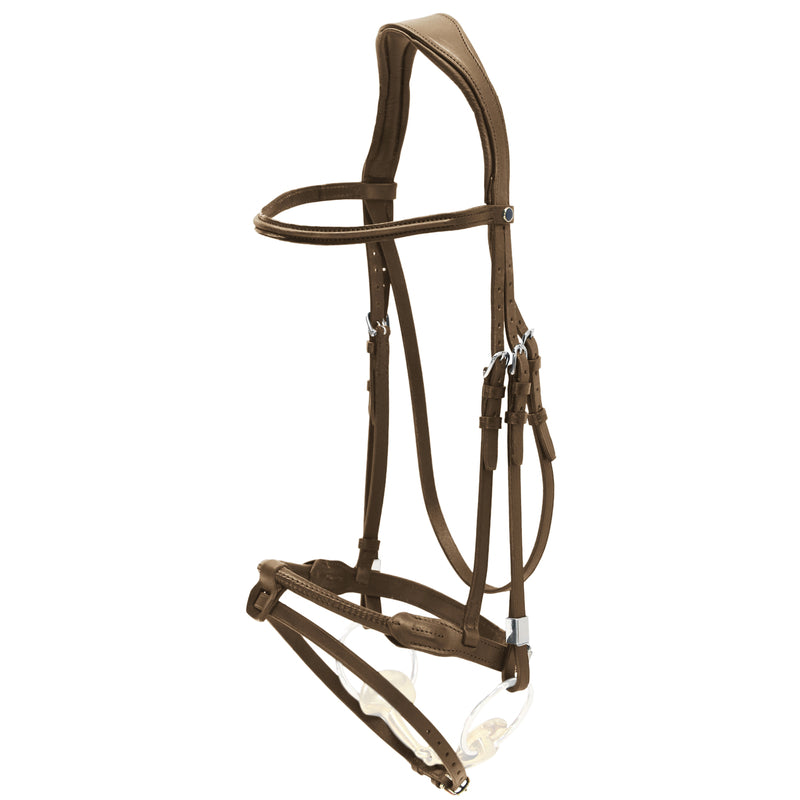 Snaffle Bridle Pro-Jump with Slide&Lock