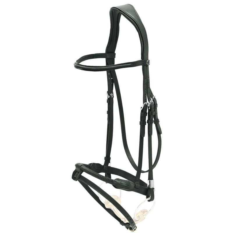 Snaffle Bridle Pro-Jump with Slide&Lock