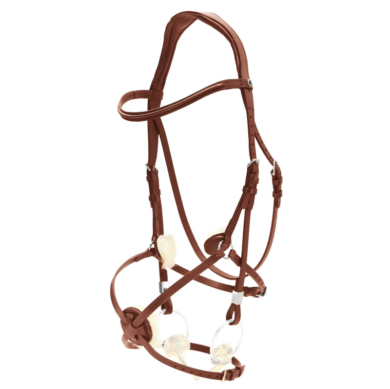 Snaffle Bridle Pro-Jump with Slide&Lock