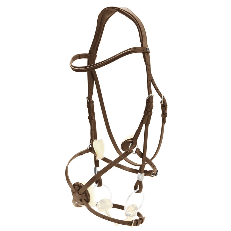 Snaffle Bridle Pro-Jump with Slide&Lock