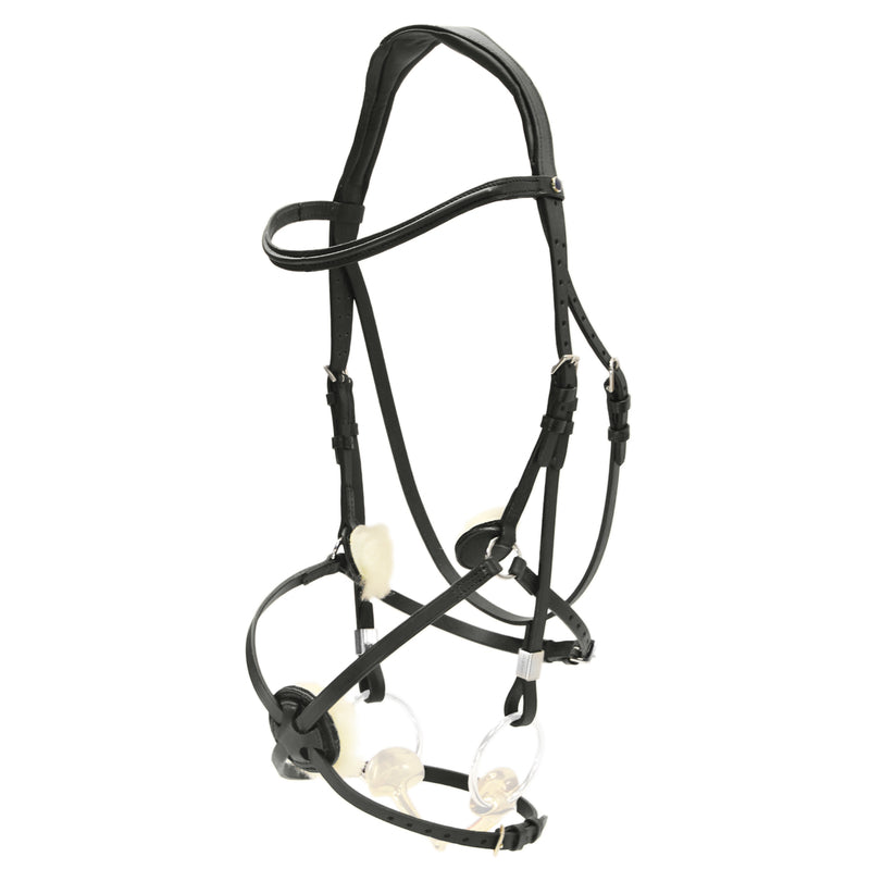 Snaffle Bridle Pro-Jump with Slide&Lock