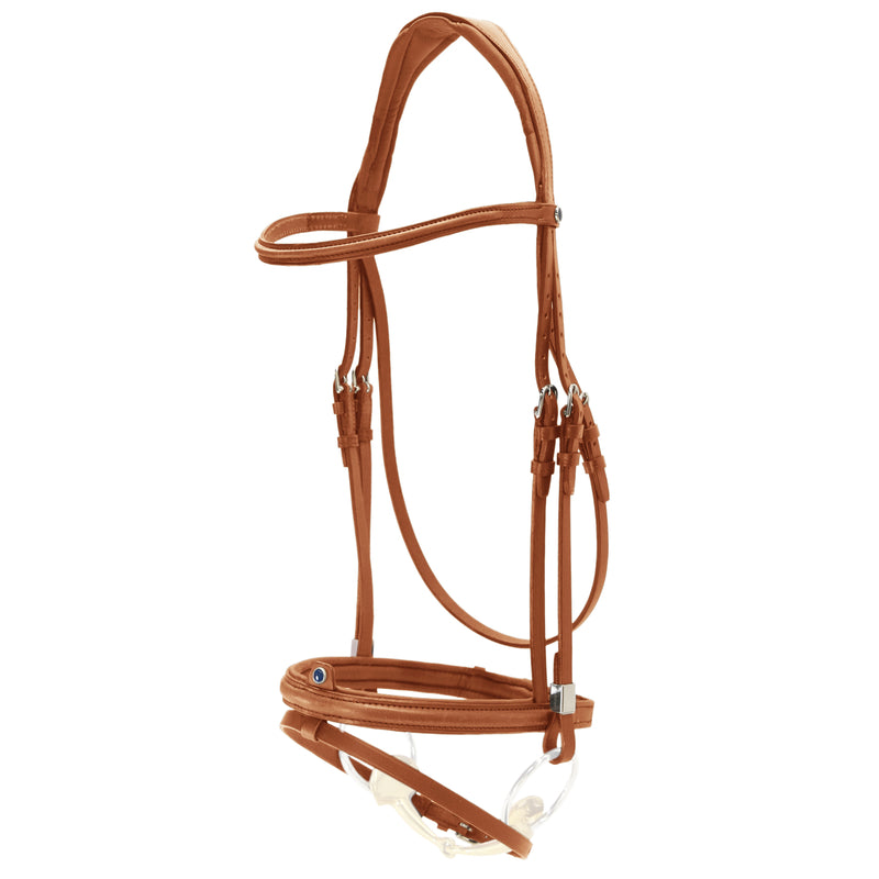 Snaffle Bridle Pro-Jump with Slide&Lock