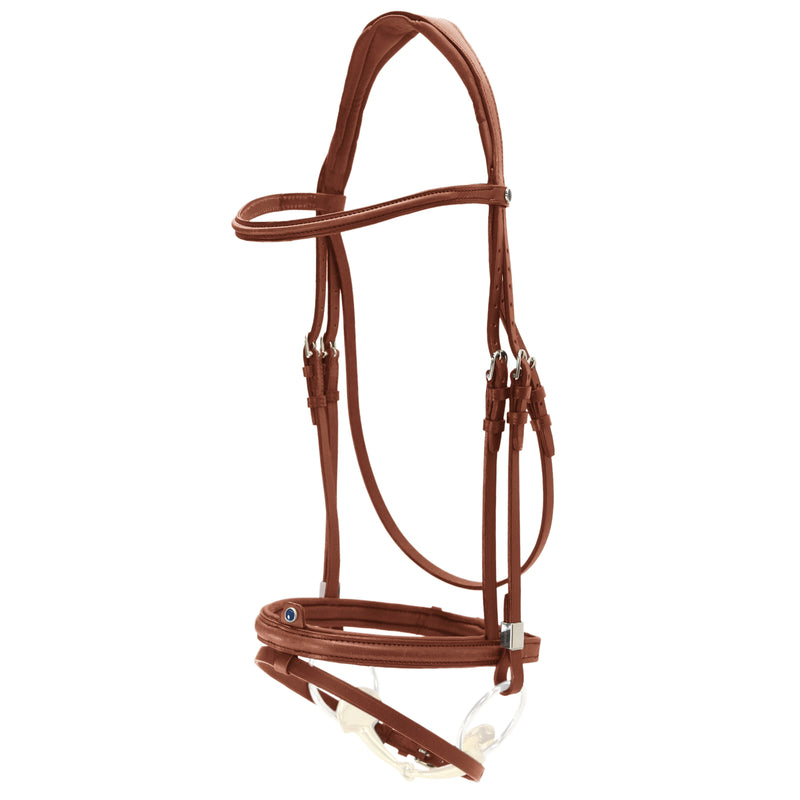 Snaffle Bridle Pro-Jump with Slide&Lock