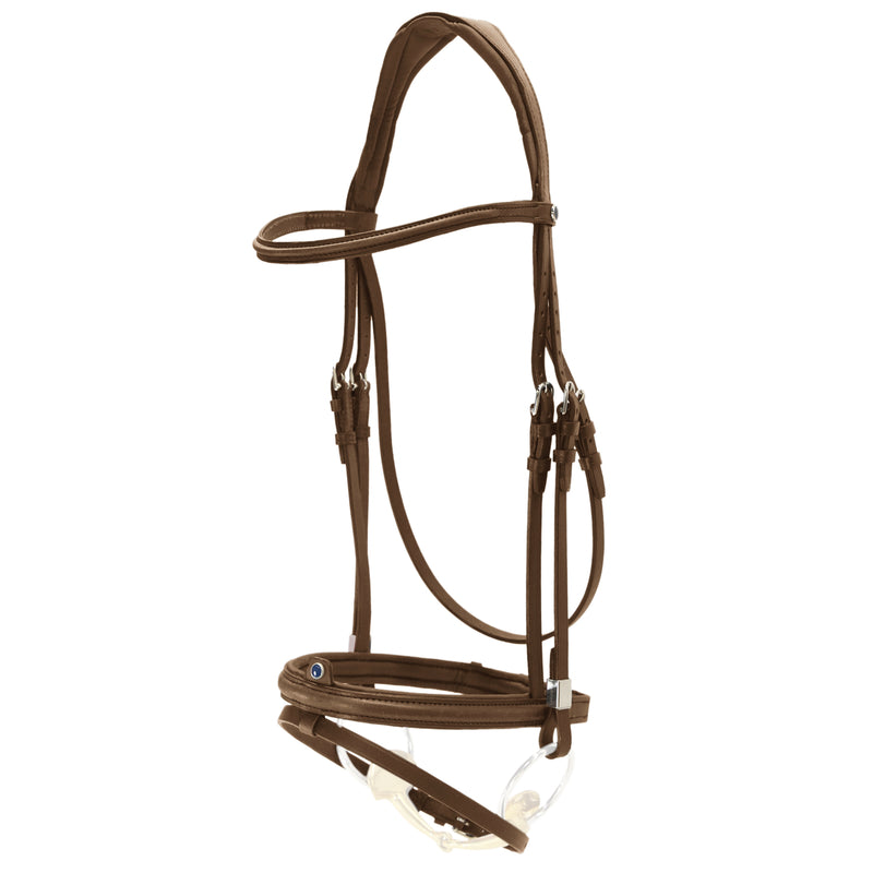 Snaffle Bridle Pro-Jump with Slide&Lock