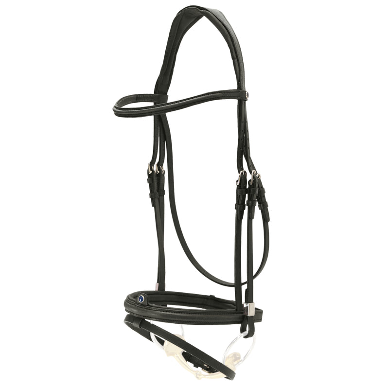 Snaffle Bridle Pro-Jump with Slide&Lock