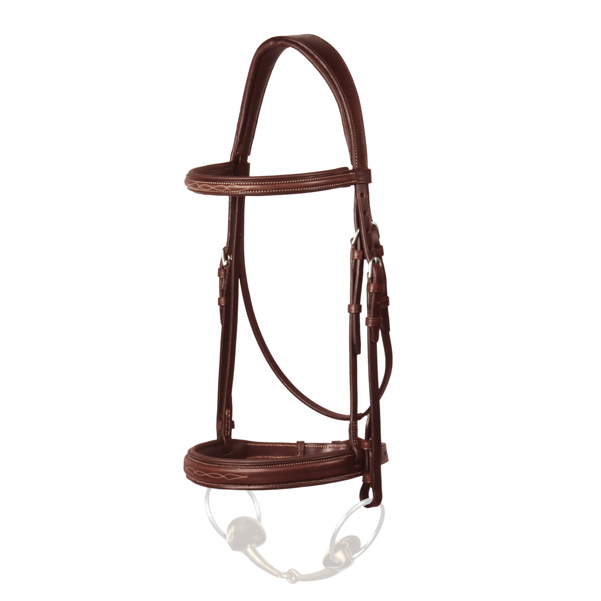 Snaffle Bridle Hunter fancy stitched