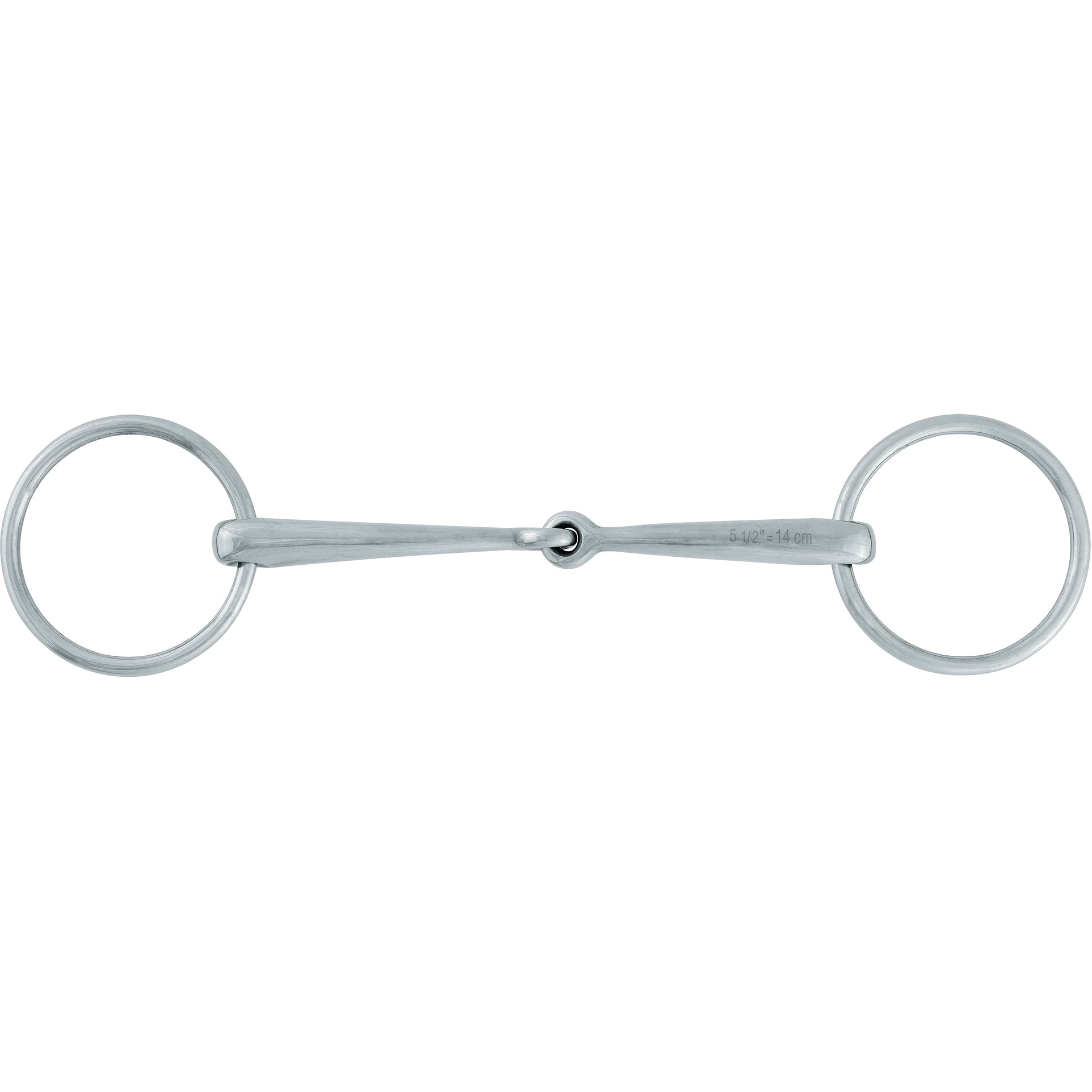 2296 Bradoon / Loose Ring Snaffle single jointed