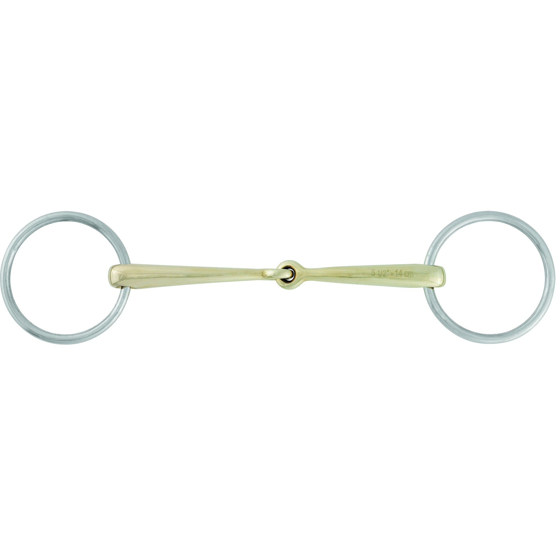 2296 Bradoon / Loose Ring Snaffle single jointed
