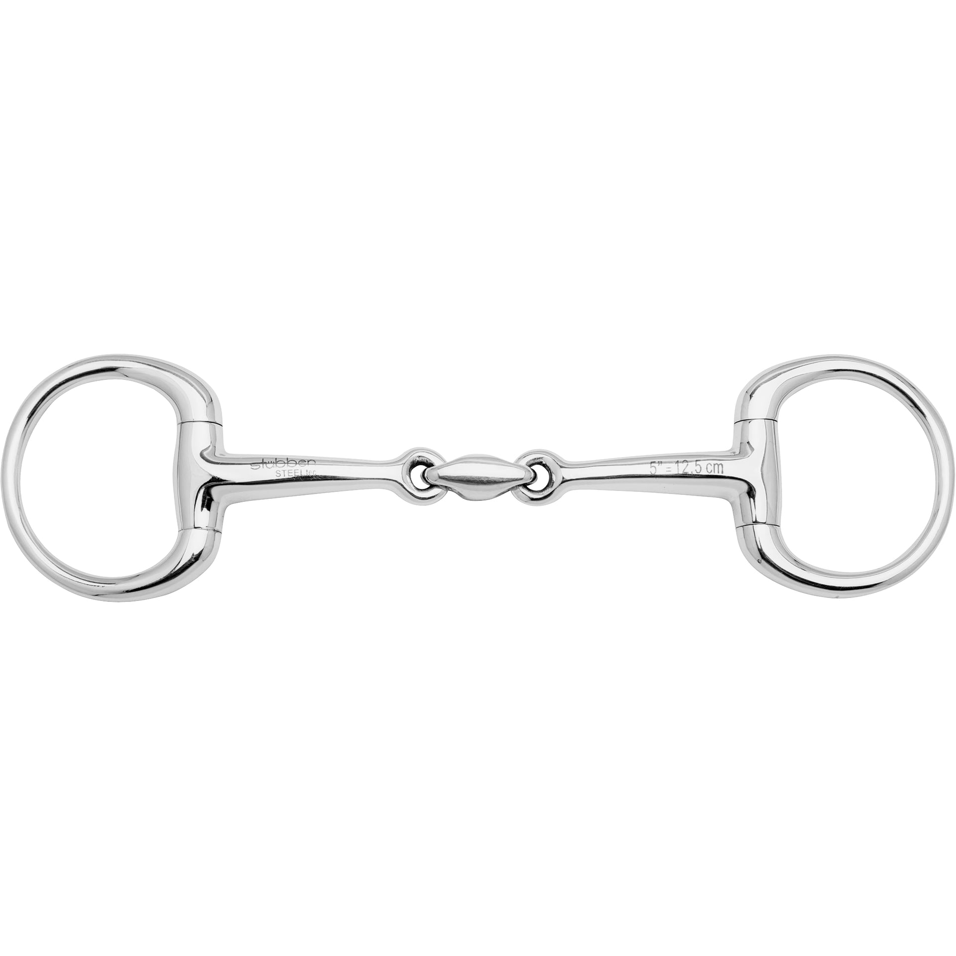 2434 Egg Butt Bit / Bradoon single jointed