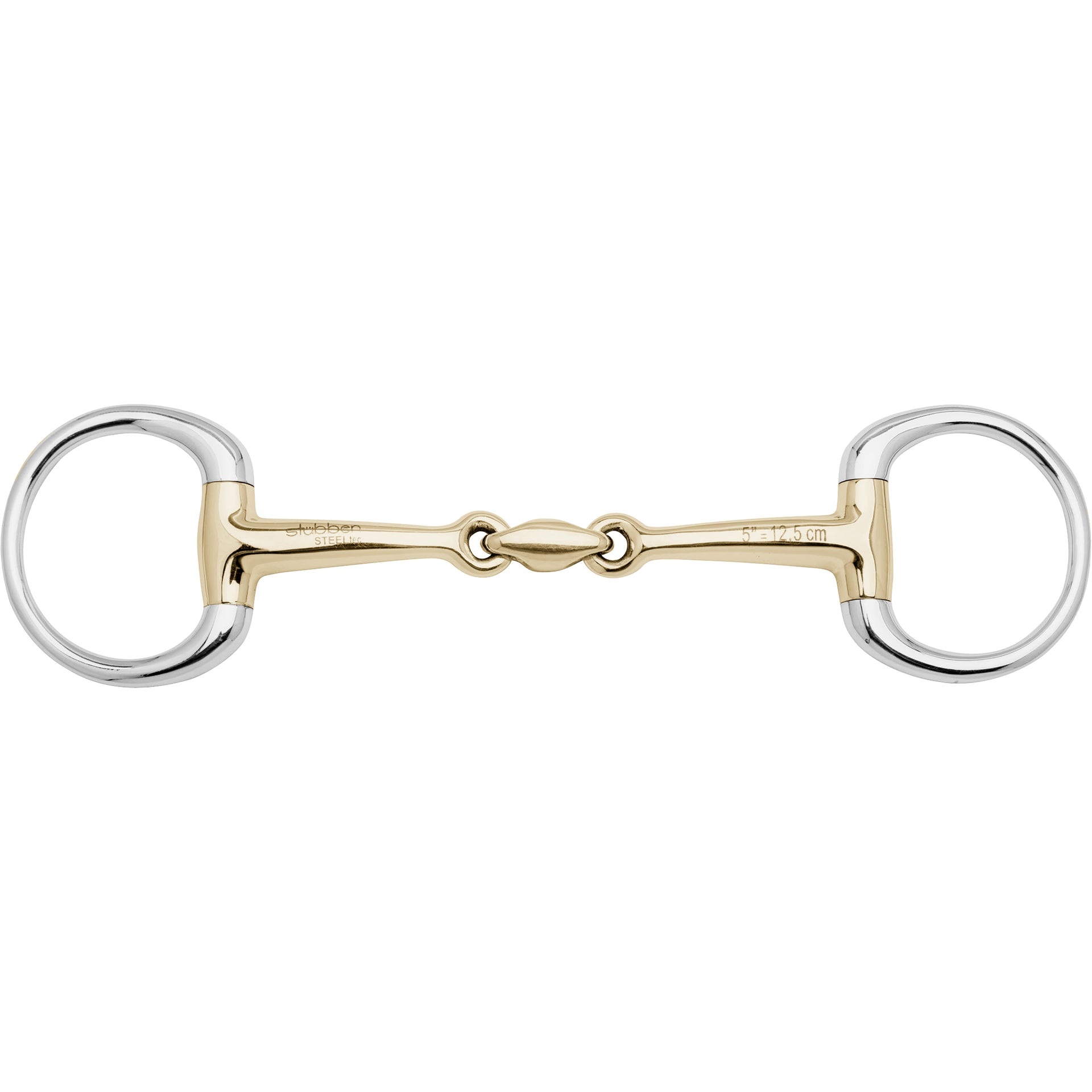 2434 Egg Butt Bit / Bradoon single jointed