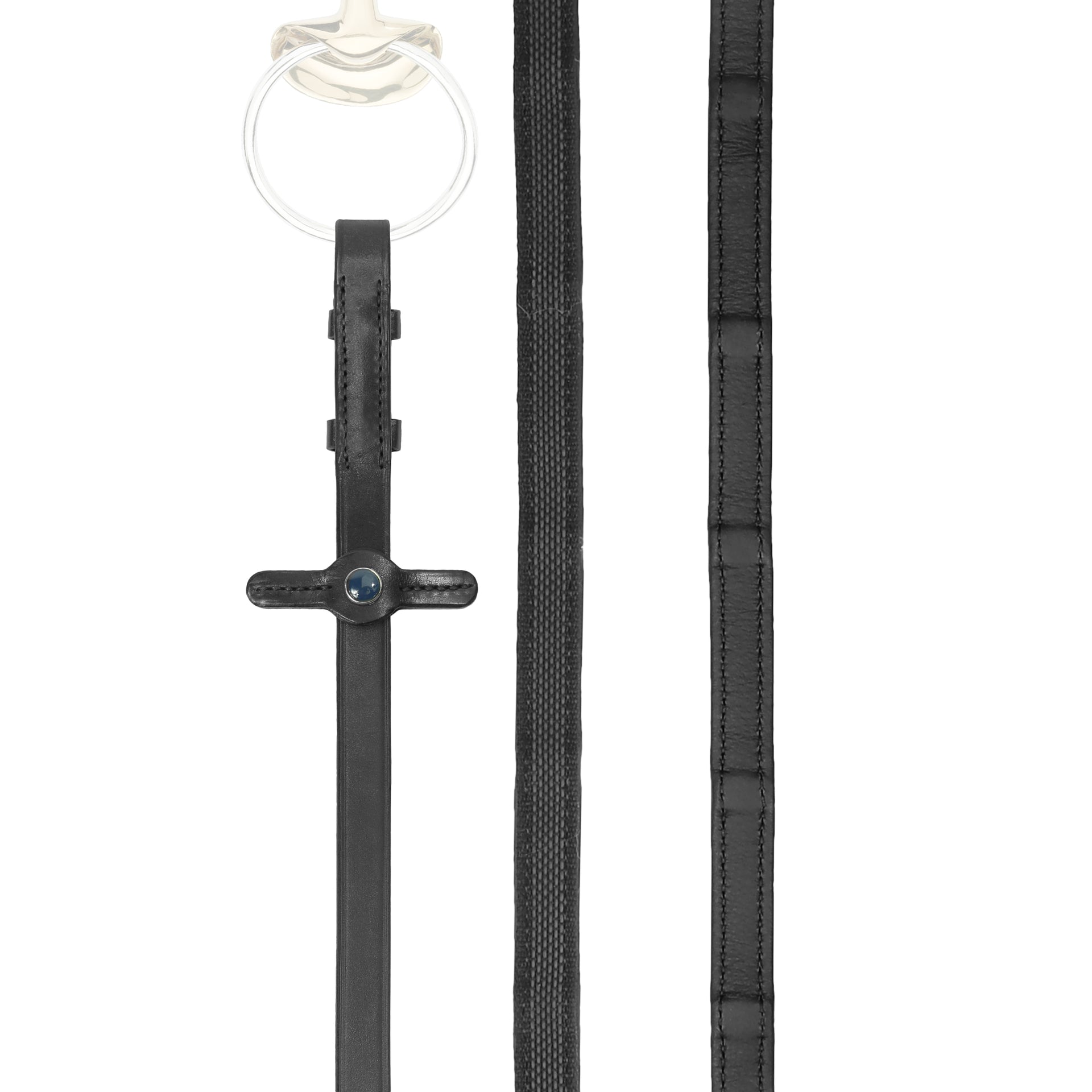 Leather reins NT extra grip with 9 inside leather stops