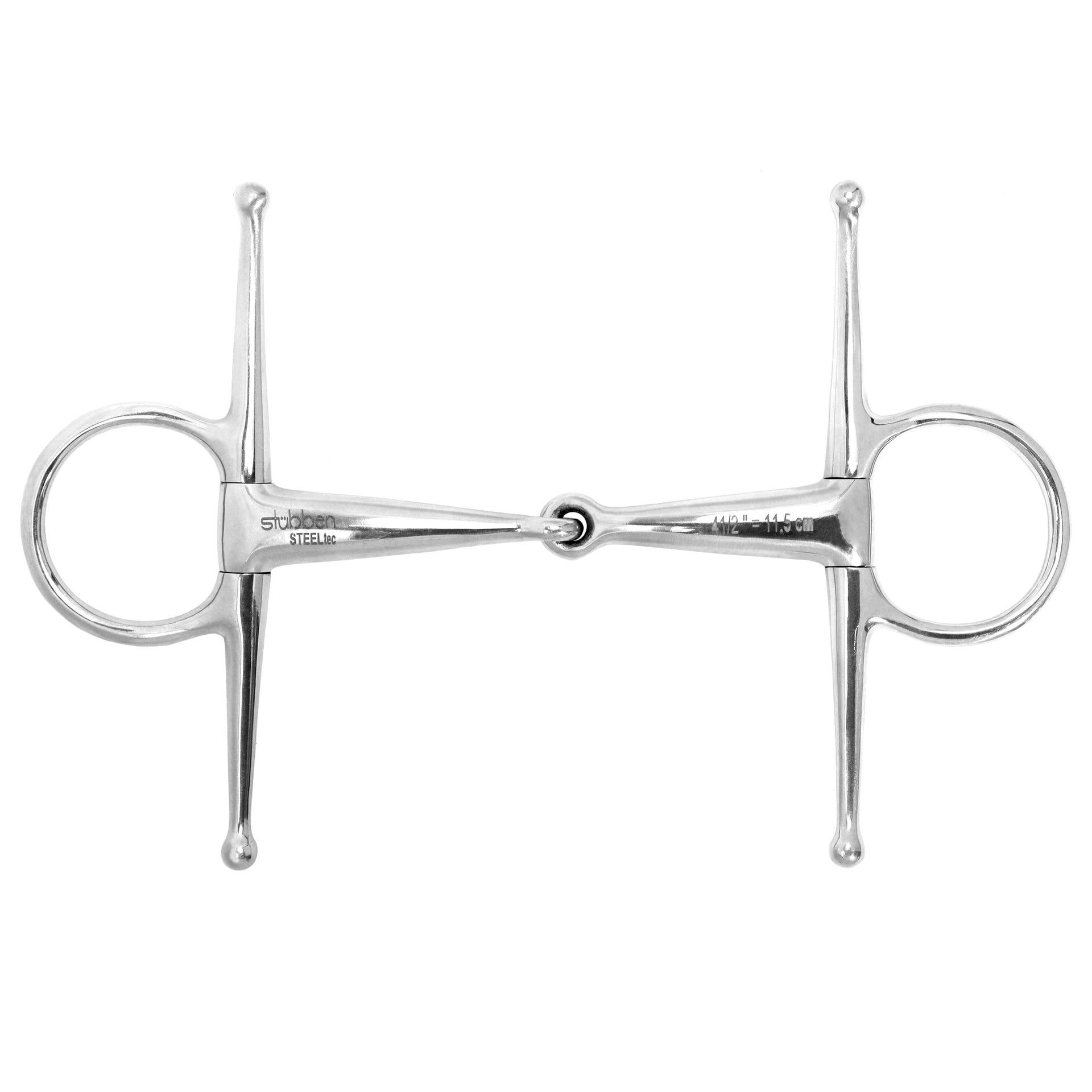 2272 Full Cheek Snaffle single jointed