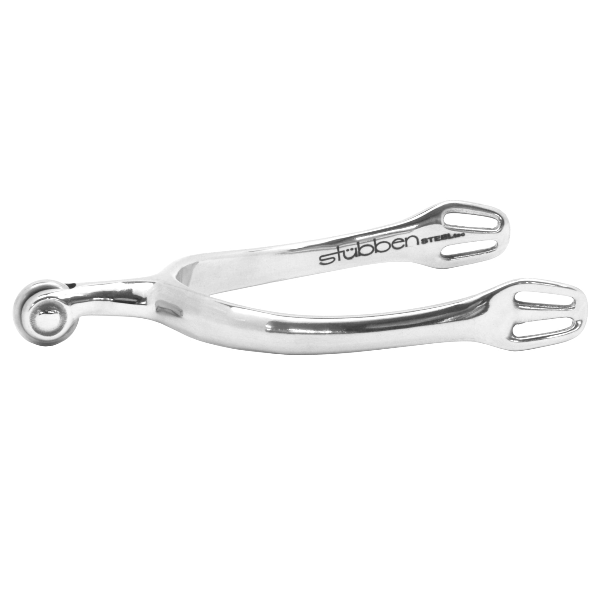 1173 Dynamic Dressage Spurs with smooth wheel