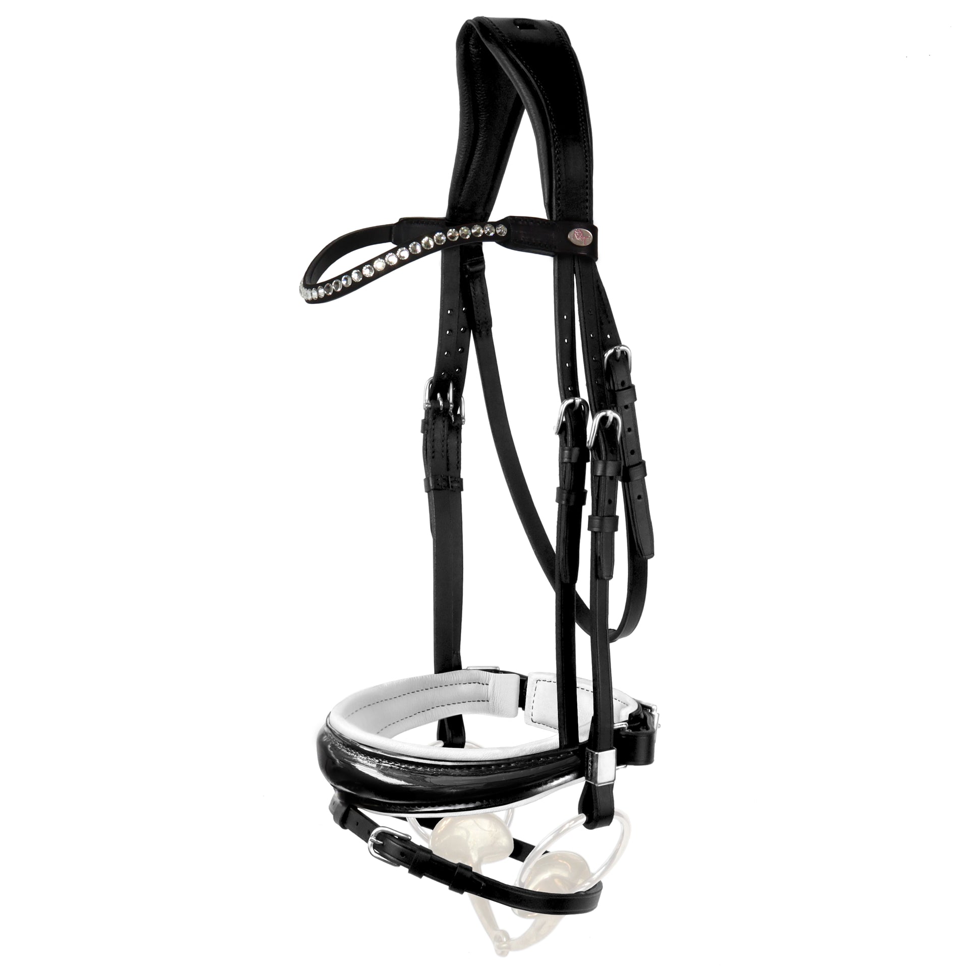 Snaffle Bridle Switch Magic Tack with Slide&Lock without Bling