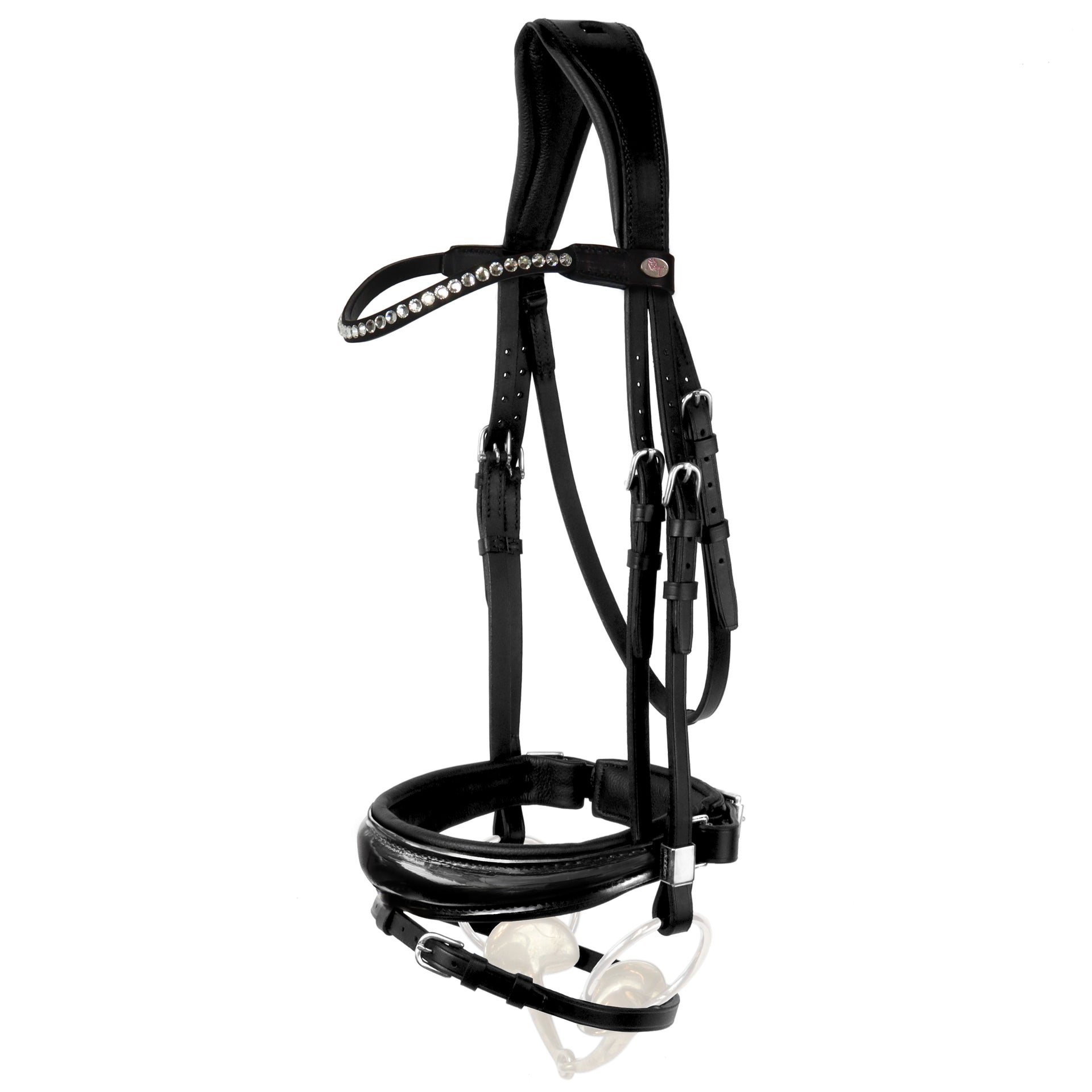 Snaffle Bridle Switch Magic Tack with Slide&Lock without Bling