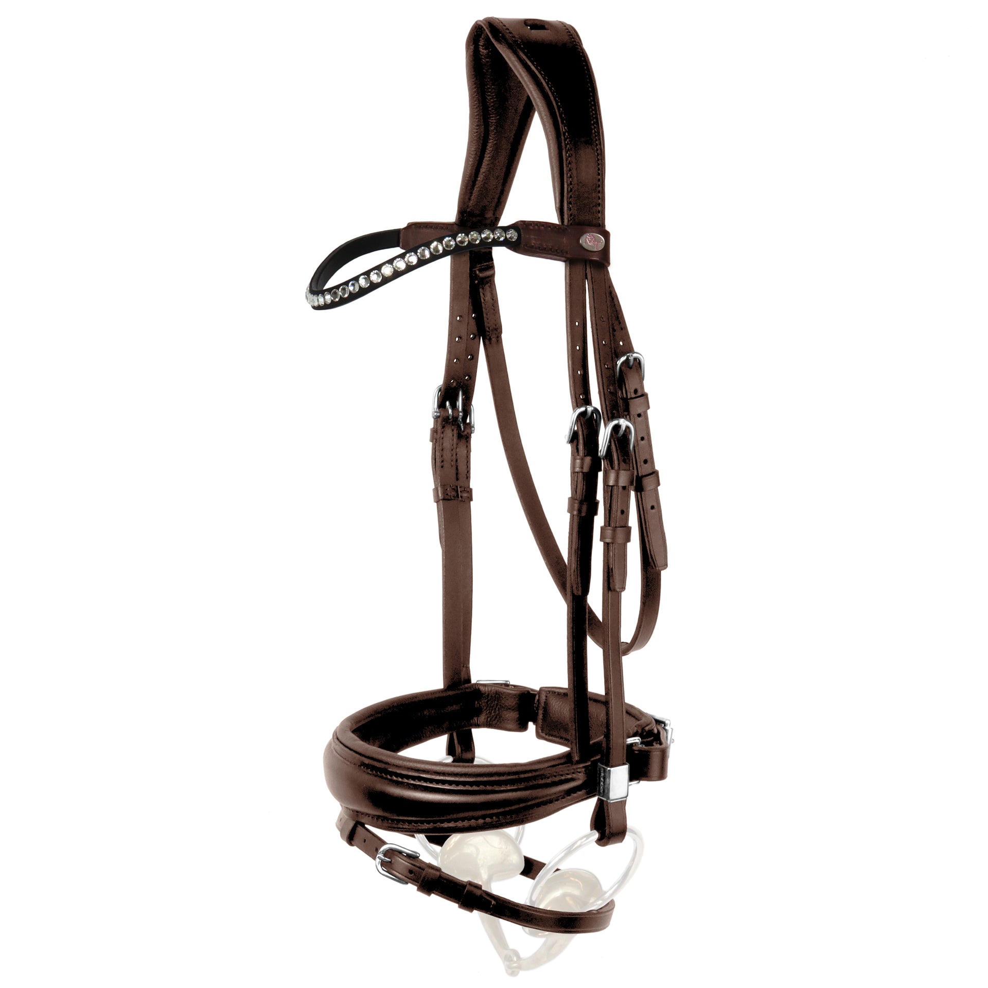 Snaffle Bridle Switch Magic Tack with Slide&Lock without Bling