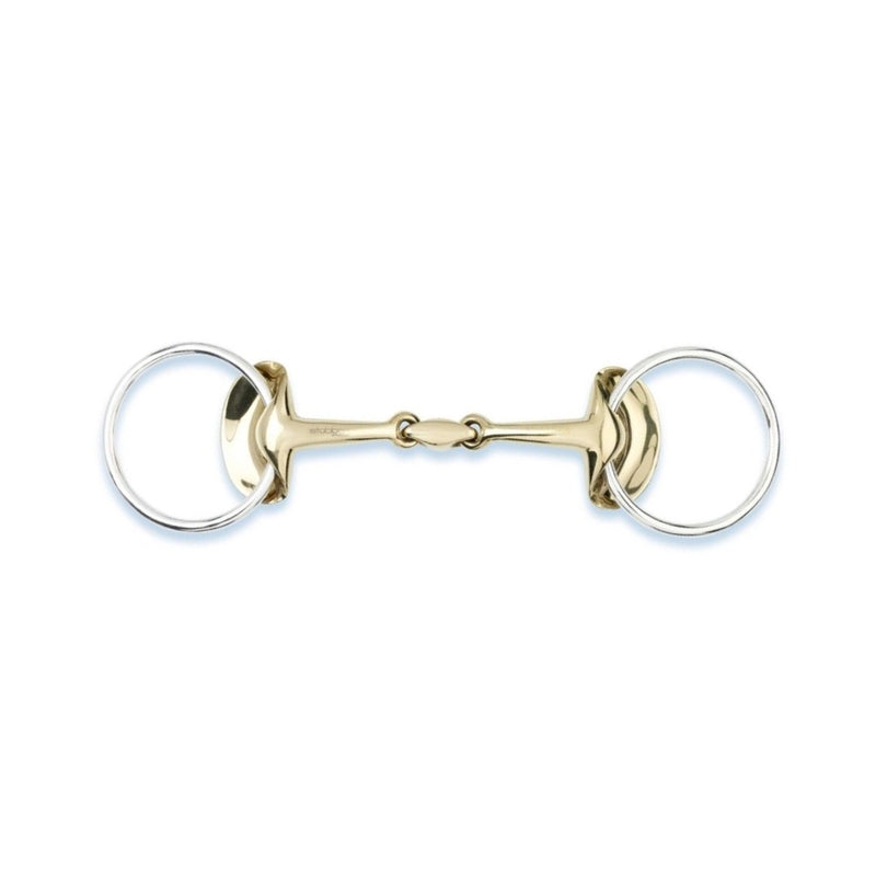 2262 Golden Wings Snaffle Bit double broken