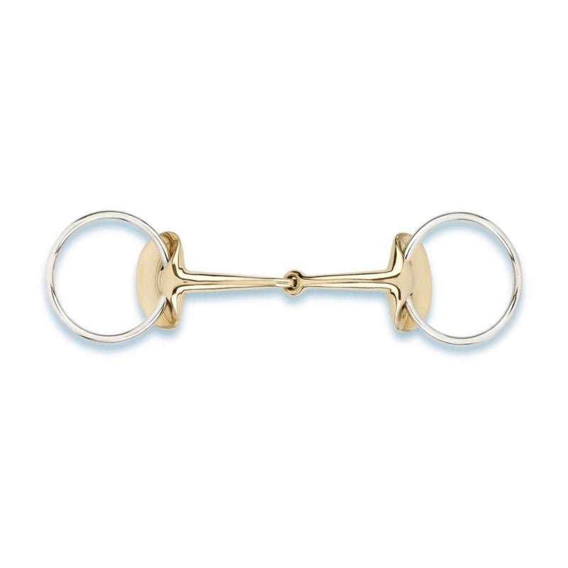 2264 Golden Wings Snaffle Bit single jointed