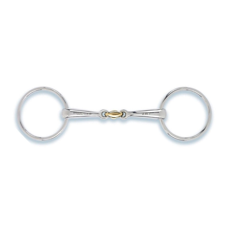 2233 2in1 Loose Ring Snaffle double broken