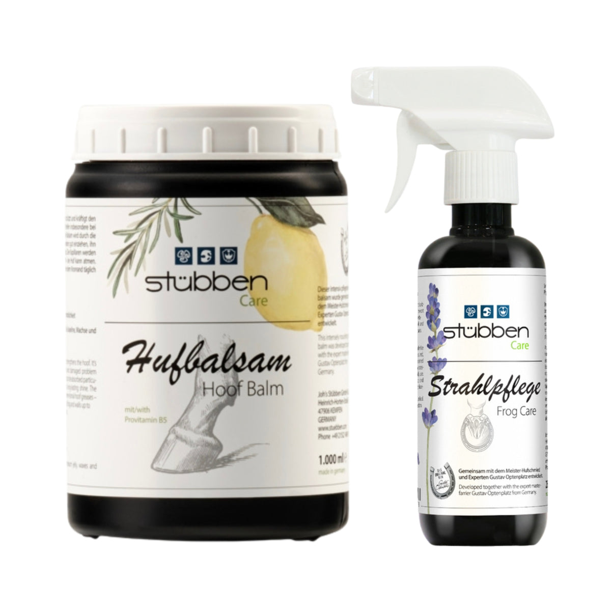 Set Hoof Balm 1 L & Frog Care 250 ml