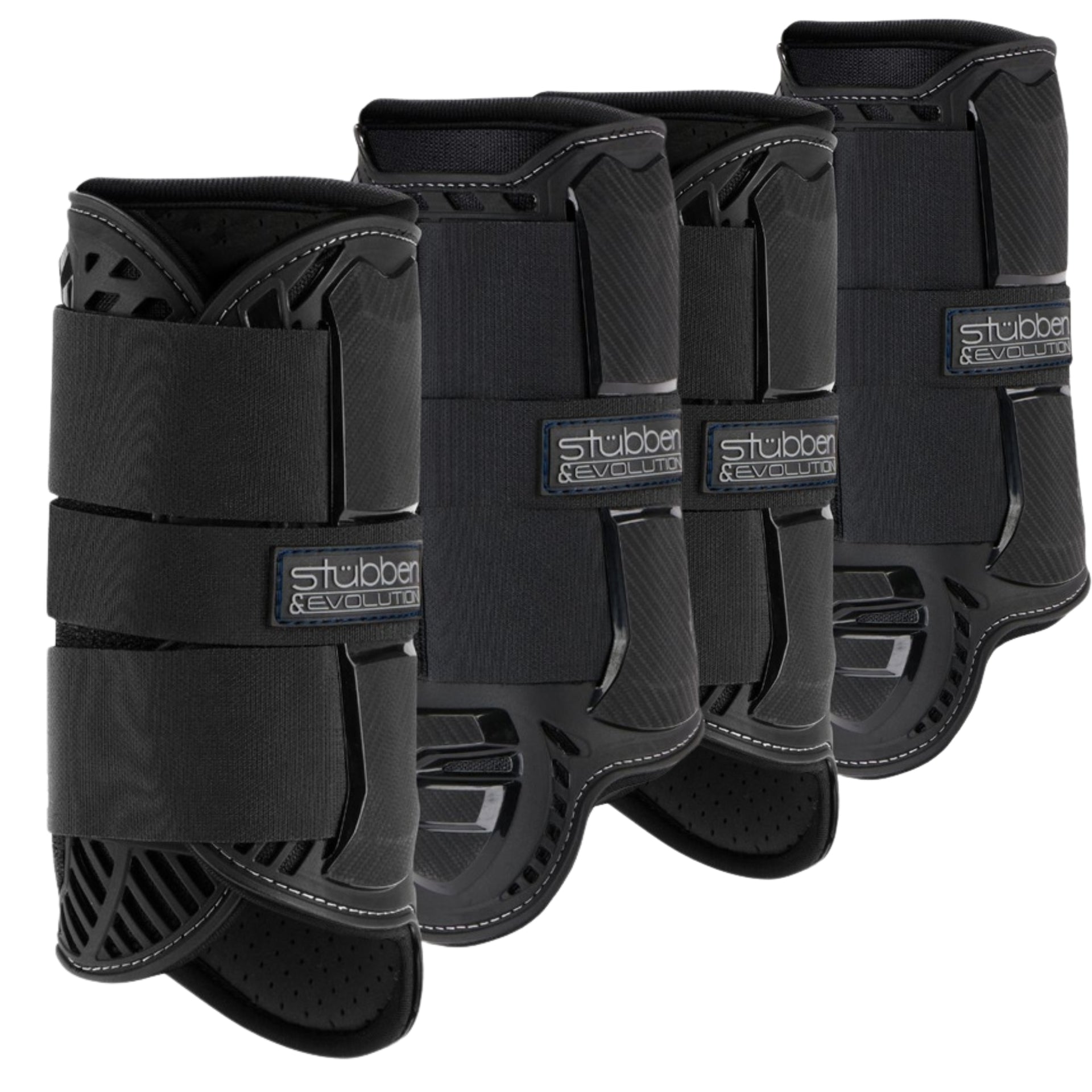 Set Hybrid XC Boots front legs & hind legs