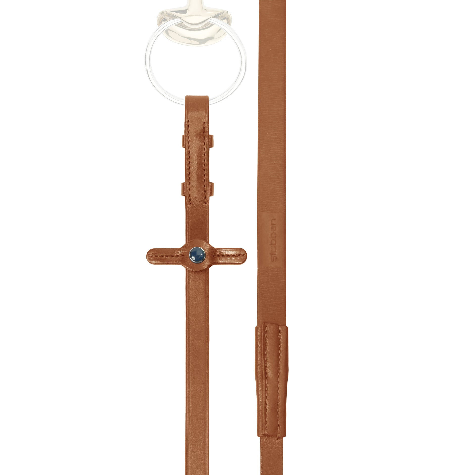 Rubber reins All Weather Grip with hooks