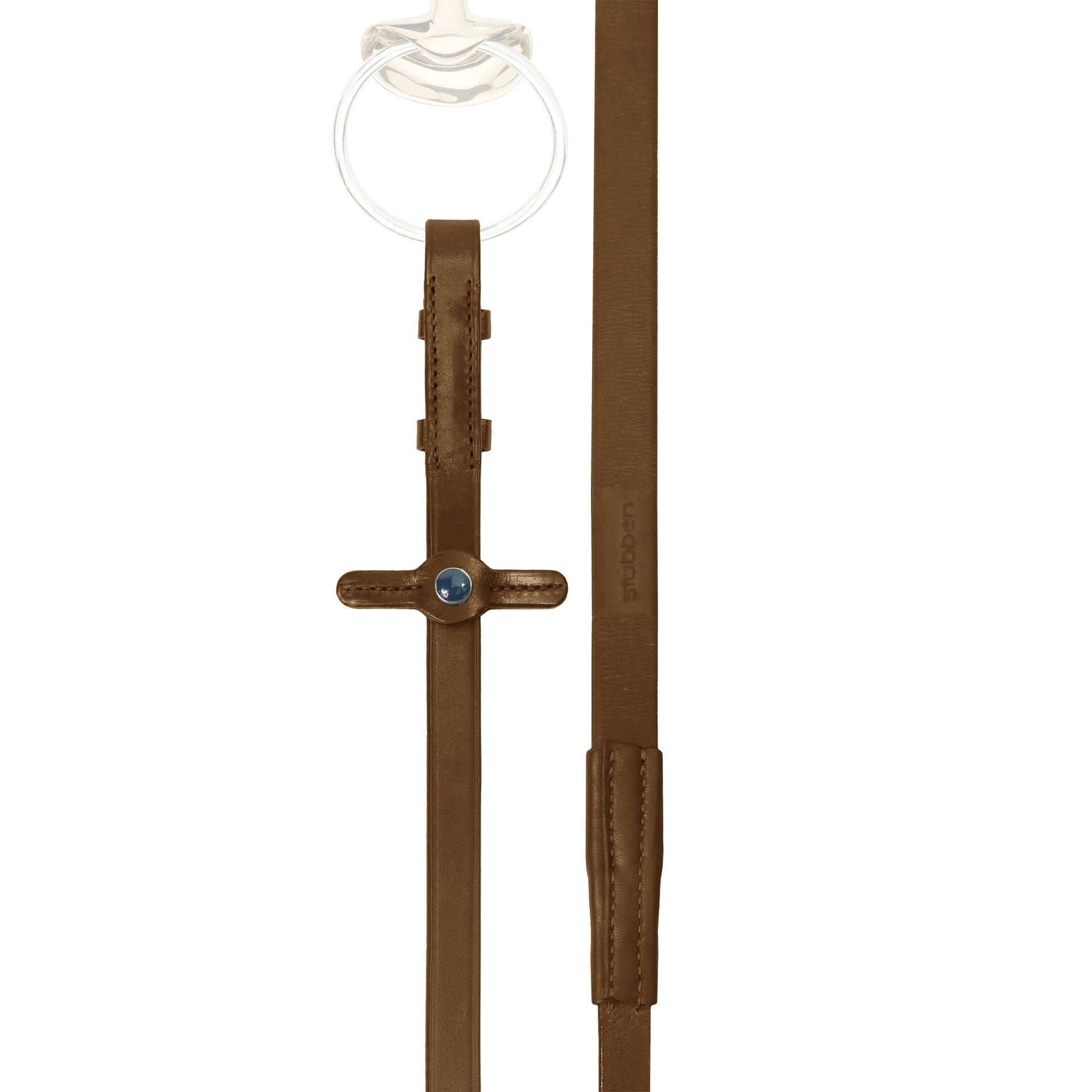 Rubber reins All Weather Grip with hooks