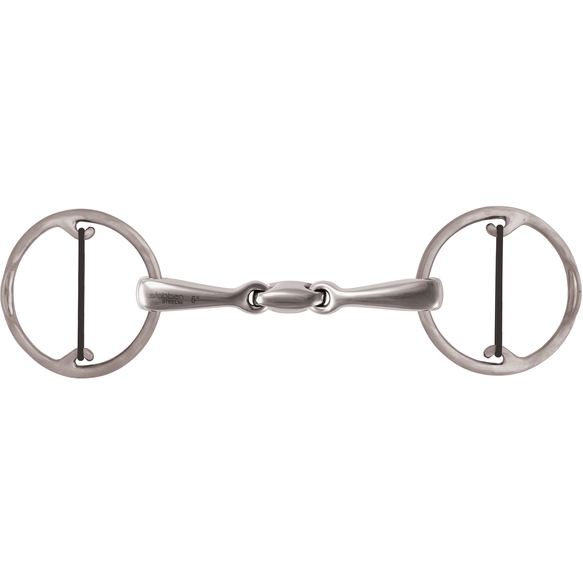 2122 Bucephalus Pro Horse Bit double broken, Stainless Steel matt polished