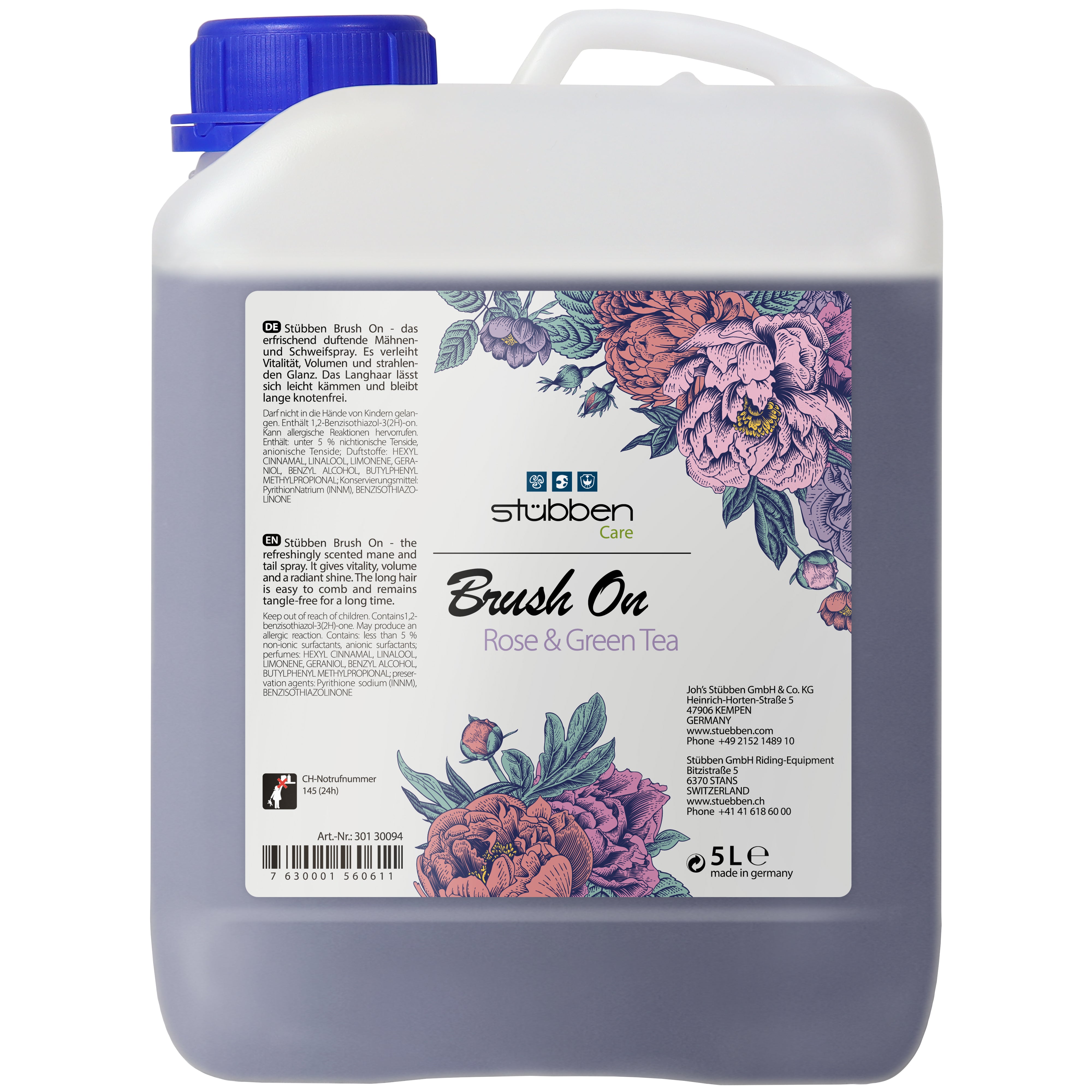 Brush On refill Rose & Green Tea 5 L