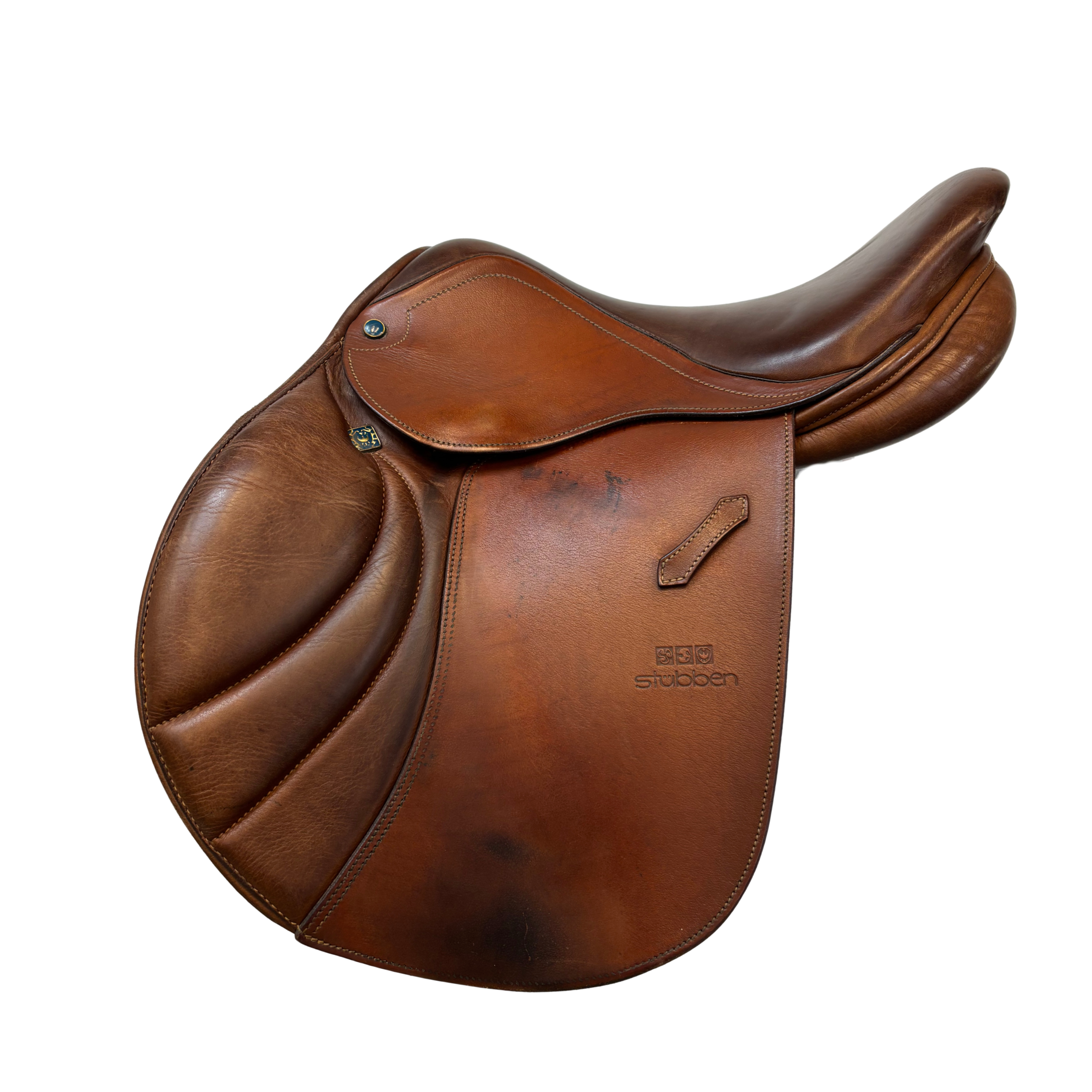 Jumping Saddle Portos Junior 15,75" 31cm tobacco