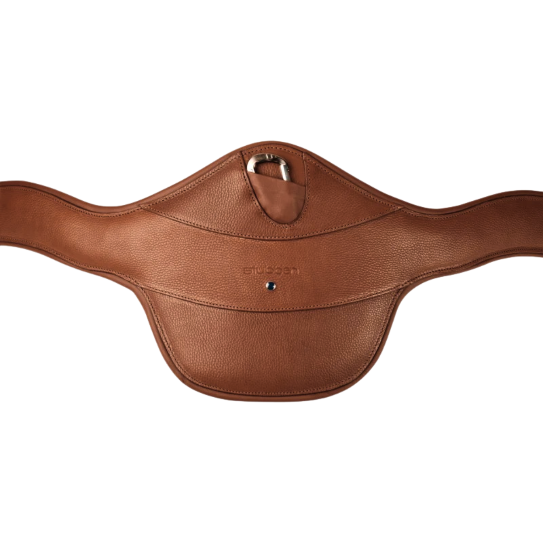 Sangle bavette en cuir Contour