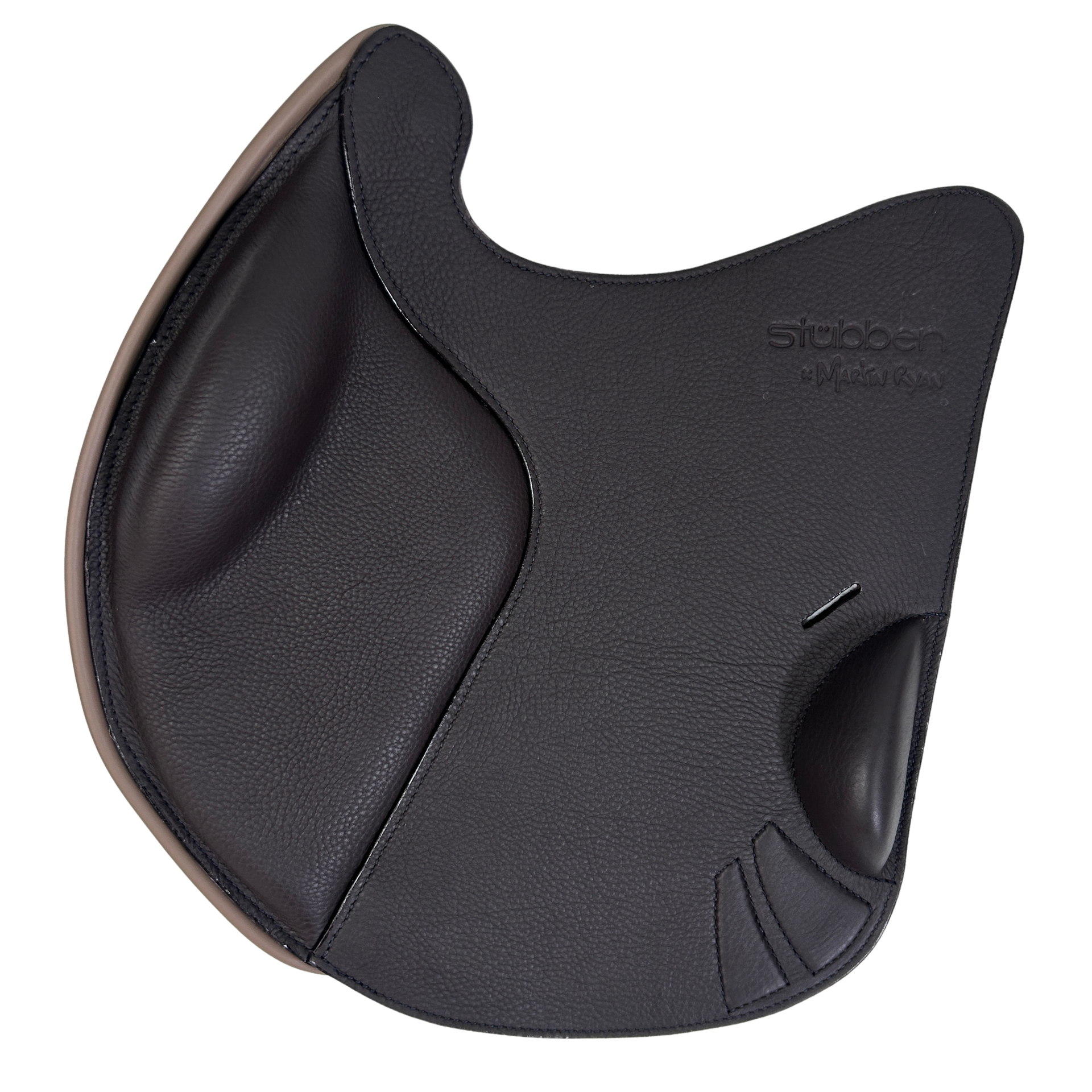 Saddle flap Jumping for REV saddle ebony/ taupe