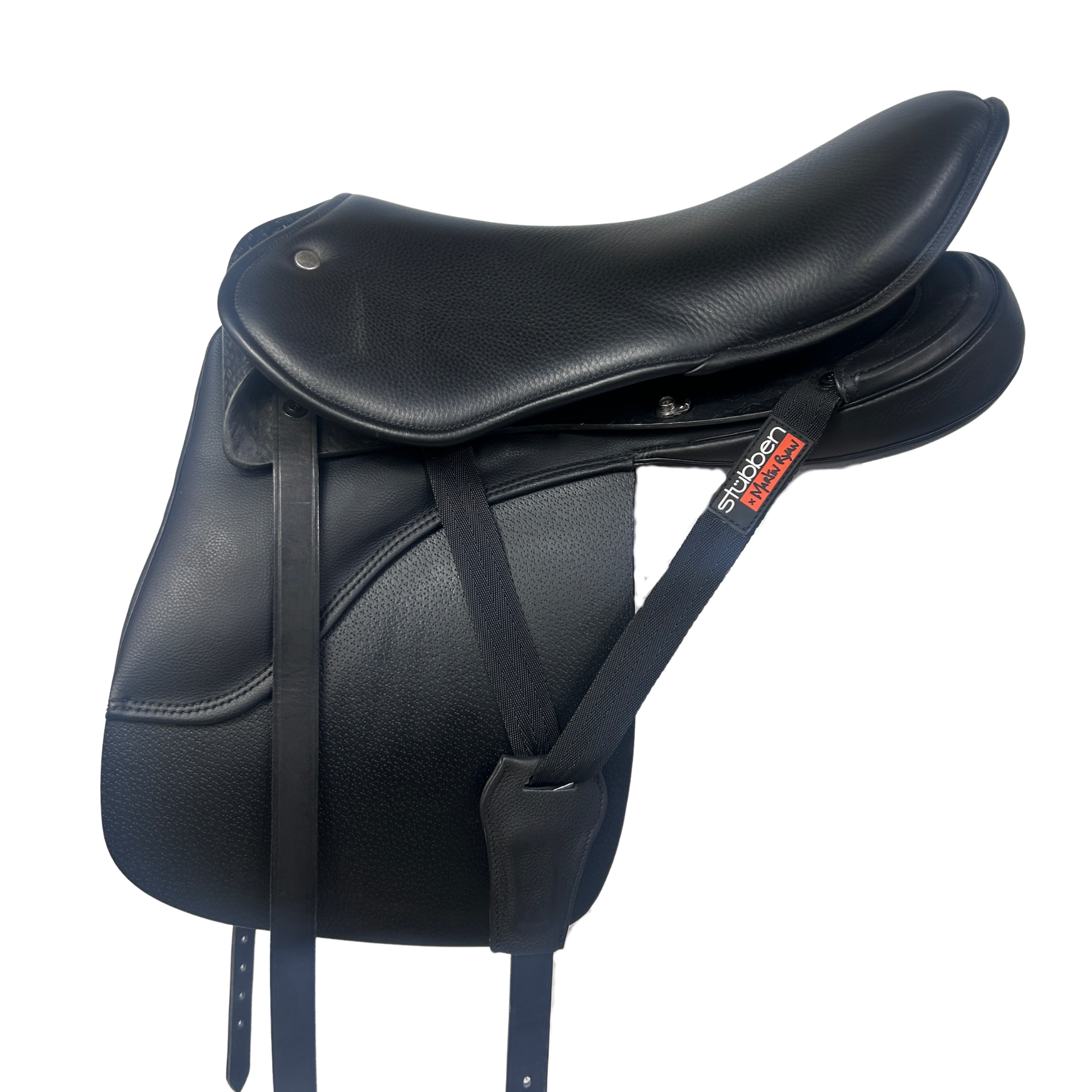 REV Saddle without saddle flaps 17,5" one size black
