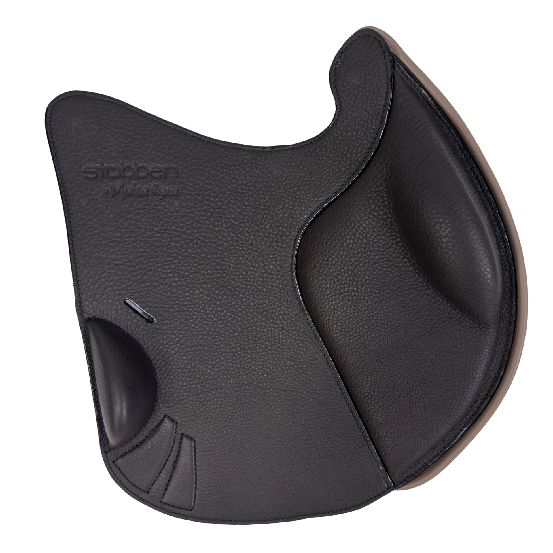 Saddle flap Jumping for REV saddle ebony/ taupe