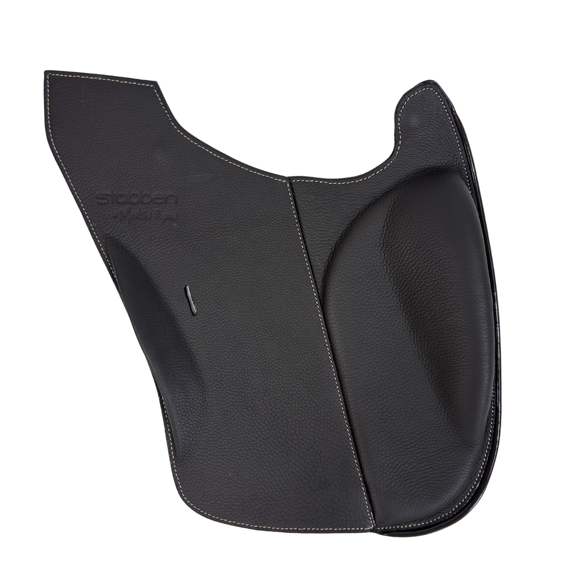 Saddle flap Trekking for REV saddle Ebony/Patent ebony