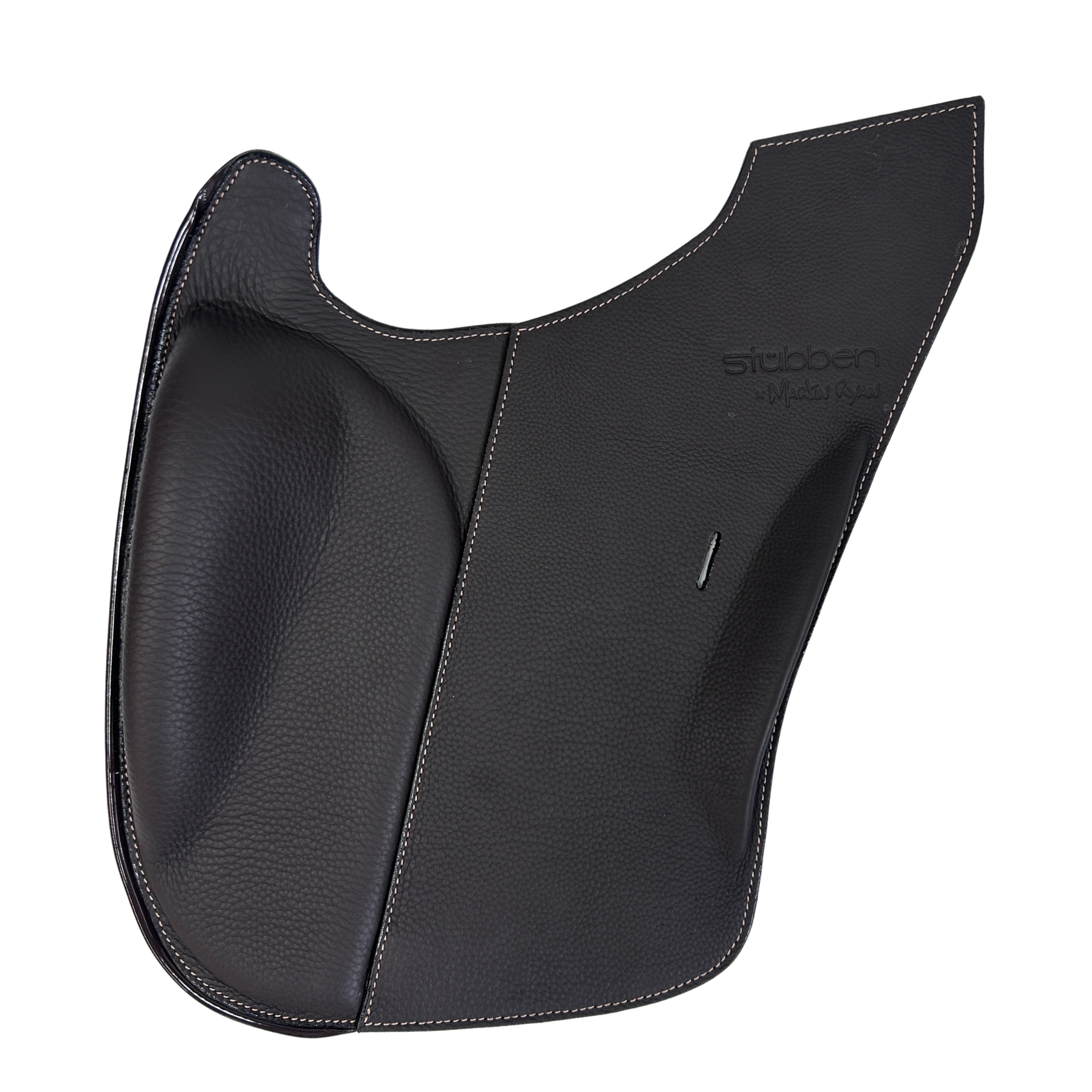 Saddle flap Trekking for REV saddle Ebony/Patent ebony
